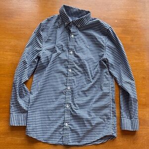 Boy’s Blue Checkered Shirt